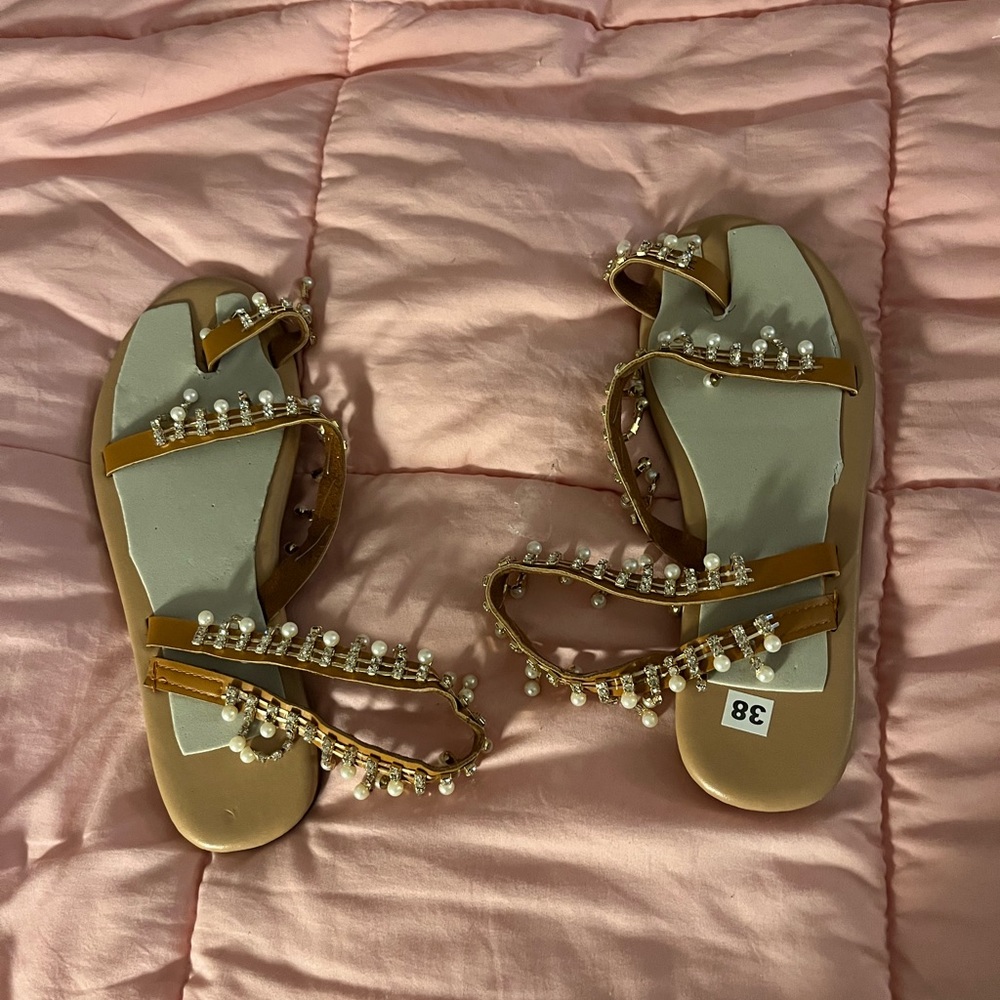 Jeweled Sandals
